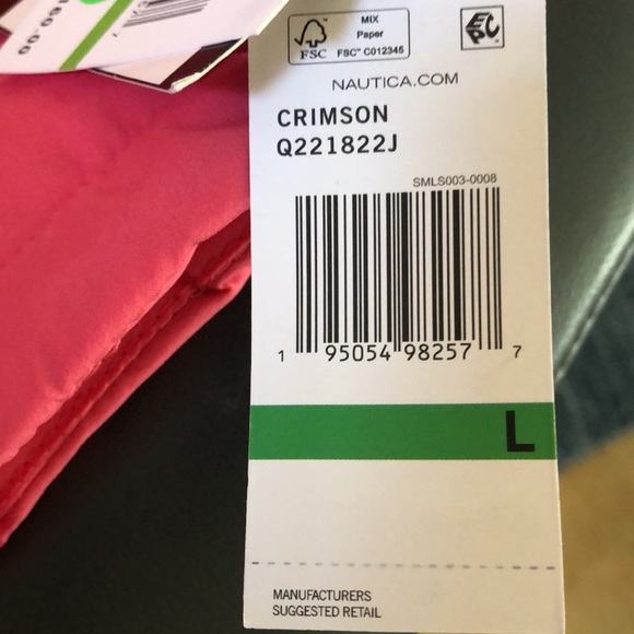 Nautica Women’s hooded stretch packable puffer coat. Large Brand new with tags - Picture 8 of 9